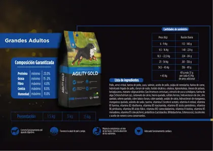 Agility Gold Grandes Adultos
