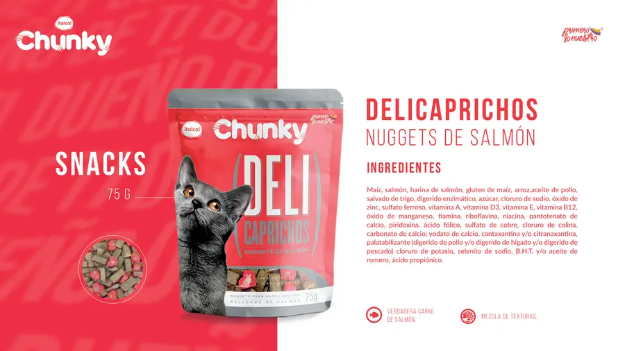 Chunky Delicaprichos Nuggets de Salmón