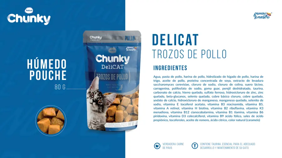 Chunky Delicat Trozos de Pollo