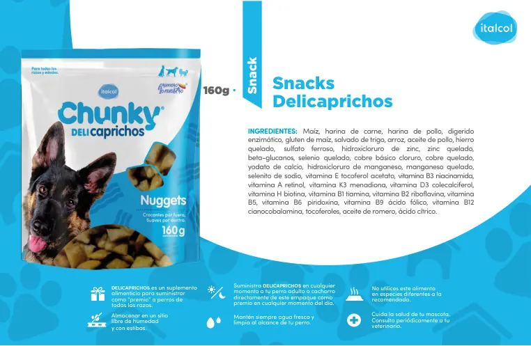Chunky Delicaprichos Nuggets