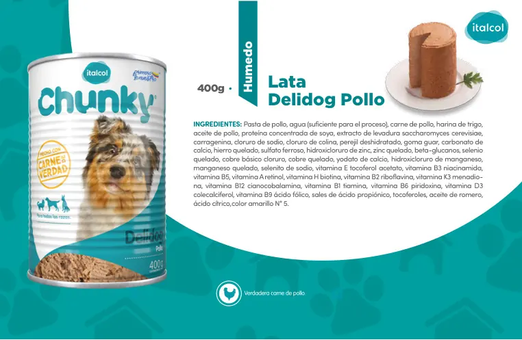 Lata Delidog Pollo