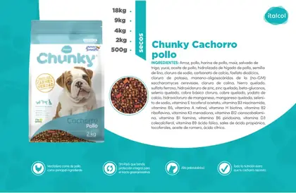 Chunky Cachorro Pollo