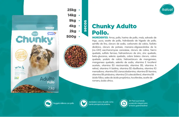 Chunky Adulto Pollo