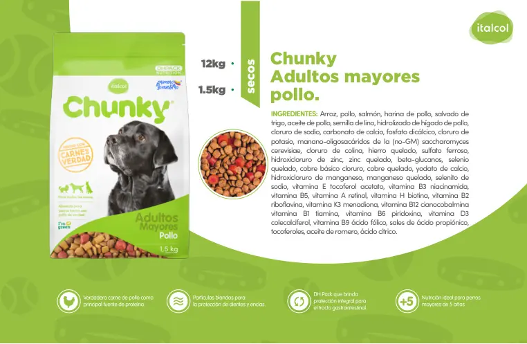 Chunky Adultos Mayores Pollo
